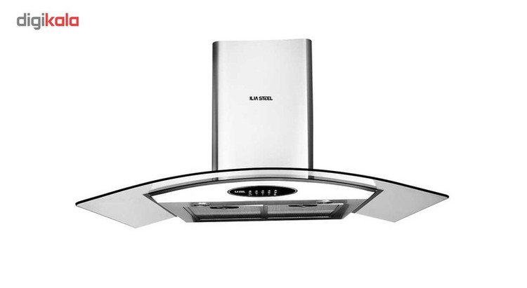 هود شومینه ای ایلیا استیل مدل Pardis H101 سایز 90