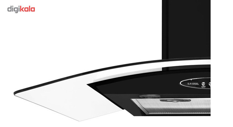 هود شومینه ای ایلیا استیل مدل Pardis H101 سایز 90