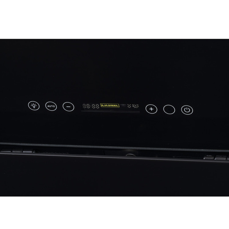 هود مورب ایلیا استیل مدل سارینا خم کد H209 سایز 90
